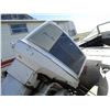 Image 8 : checkmate 21ft boat with johnson javelin 100 (works good, comes with fuel tanks, ski poles, tube) wi