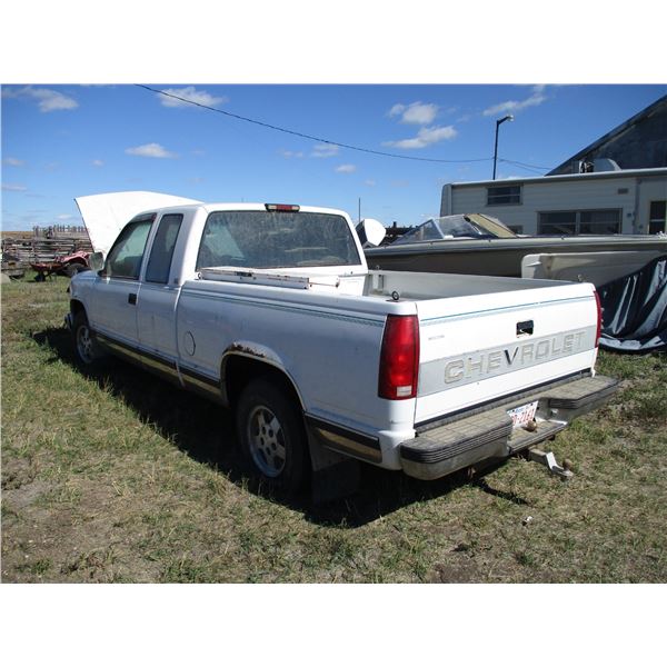 1994 chev supercab 6.5 Turbo Diesel for parts (has been parked for years, 330K)