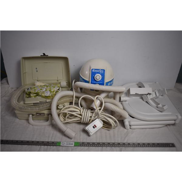 Home Spa and Vintage Hair Dryer