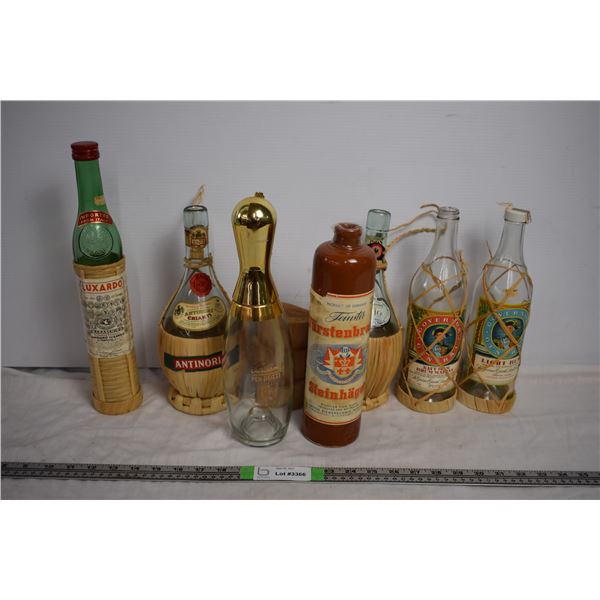 Various Decorative Bottles