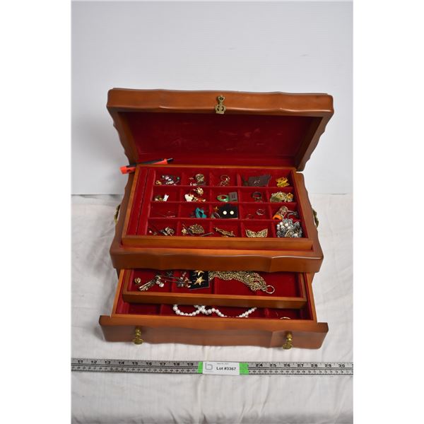 Large Jewellry Box with Contents