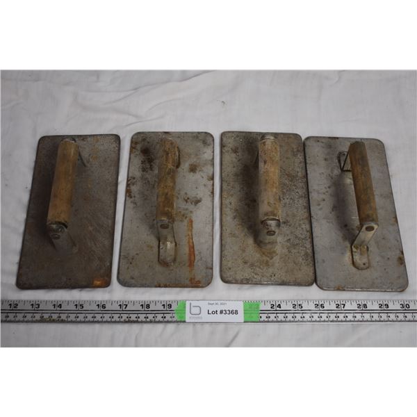 4 Cement Trowels