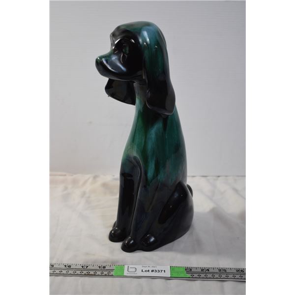 Blue Mountain Pottery Dog (14" Tall)