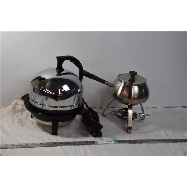 Fondue Pot and Electric Kettle