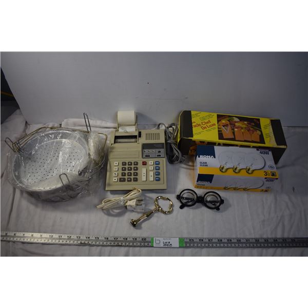 Chopper, Calculator, Lightbulbs and Misc