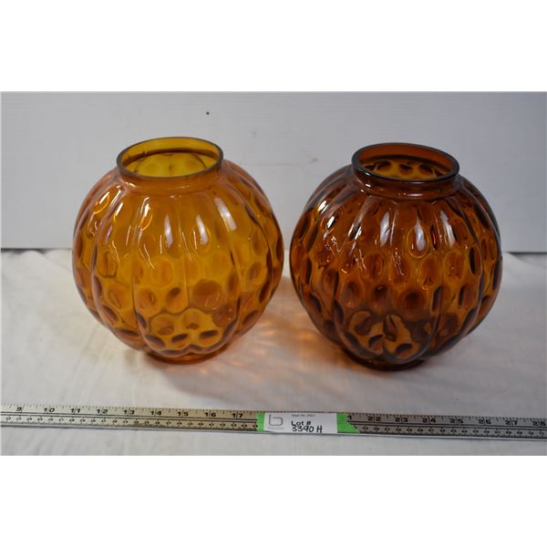 Vintage Hanging Lampshades