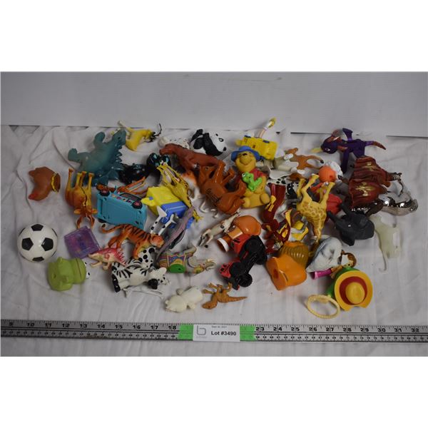 Large Lot of Plastic Kids Toys