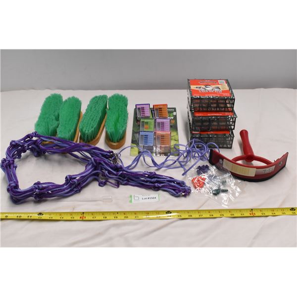 Brushes, Cage feeder, Soil test kits