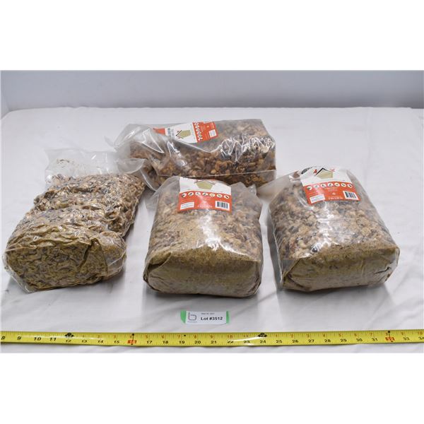 4 Bags of bird feed