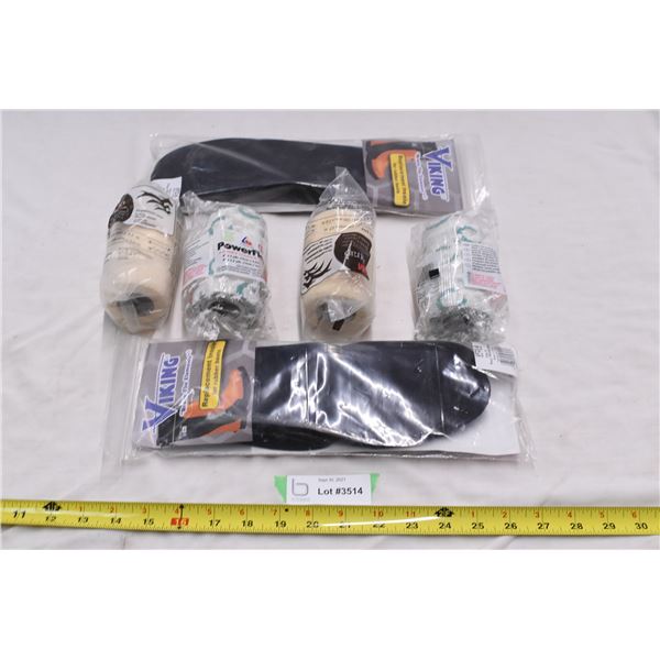 Bandage wraps & rubber boot insole replacements