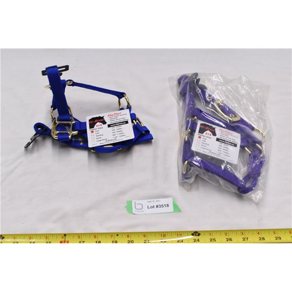 2 Foal sized halters