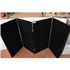 Image 1 : Folding Display Panel - 4ft tall each panel is 2ft wide