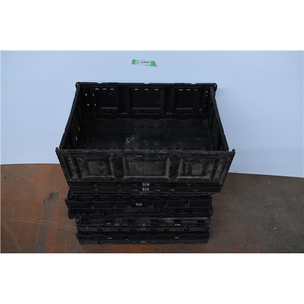 10x plastic stacking crates