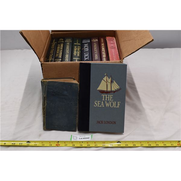 Box of vintage books. Select Poems of Tennyson - 1894