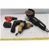 Image 1 : Angle grinder & 3 drills