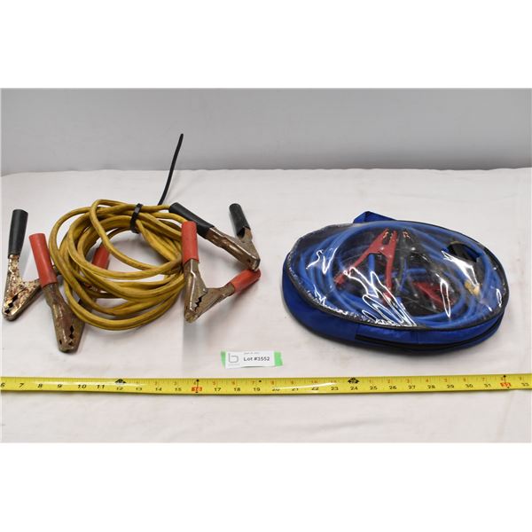 2 sets of booster cables