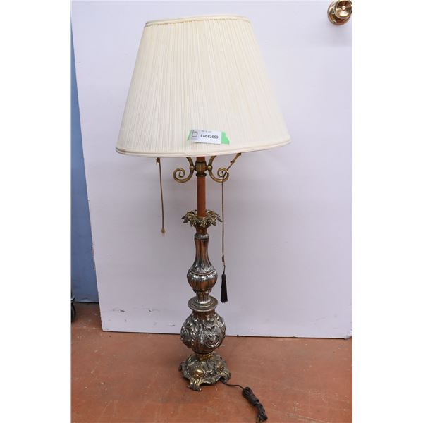 Decorative floor lamp w/ 2 arms