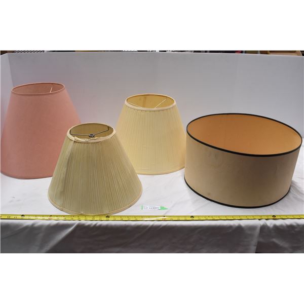4 Misc. Lamp shades