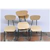 Image 1 : 4 School Styled Chairs
