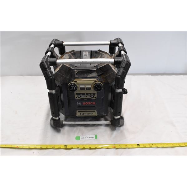 Bosch Work Stereo - Battery operated (missing battery)