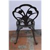 Image 2 : 2 Black Metal Vintage Chairs