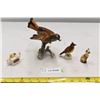 Image 1 : Ceramic German bird & Misc. Ceramic Ornaments (1 Made in Japan)