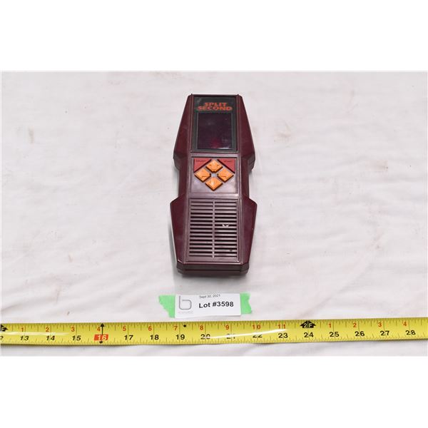 Split Second Handheld Arcade game