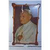 Image 1 : Wooden Painted Picture of Pope - 36" tall 23" wide