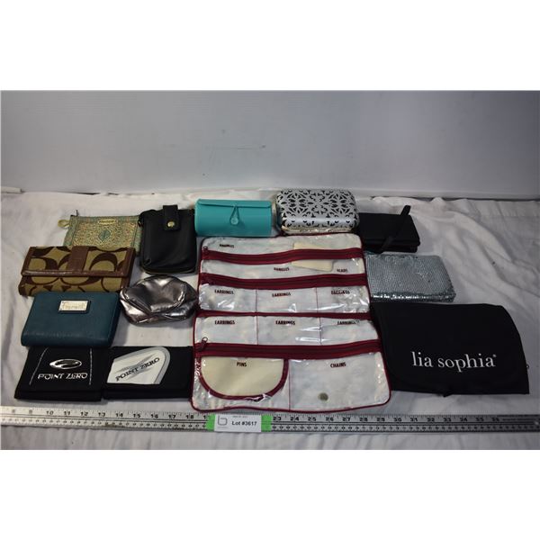 Clutches, Wallets, and Jewellry Organizers