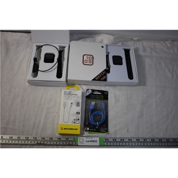 Smart Watches and Cables