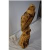 Image 2 : Dave Kemp Hand Carved Wooden Eagle (22" Tall)