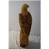 Image 3 : Dave Kemp Hand Carved Wooden Eagle (22" Tall)