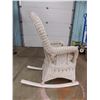 Image 7 : Vintage Wicker Rocking Chair