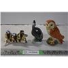 Image 1 : Germany 1967 Birds Figurine, Owl Figurine, Bird Figurine