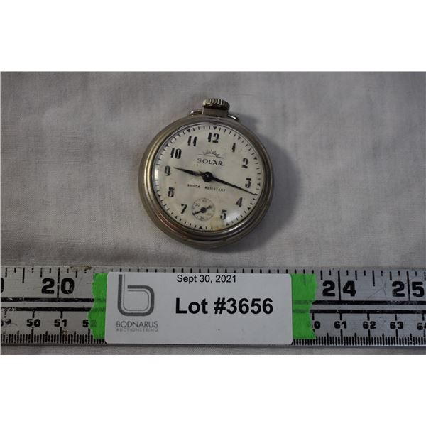Solar Pocket Watch (Working)