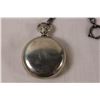 Image 3 : Illinois pocket watch with cresent moon stand and chain
