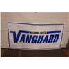 Image 1 : Vintage Vanguard Tin Sign - 6ftx3ft