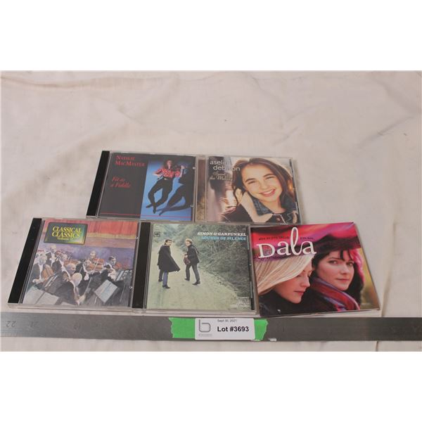 4 CD's + one empty case