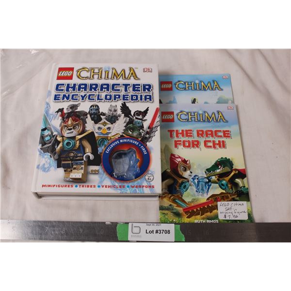 Lego Chima book set, missing figure