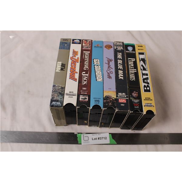 Various VHS tapes