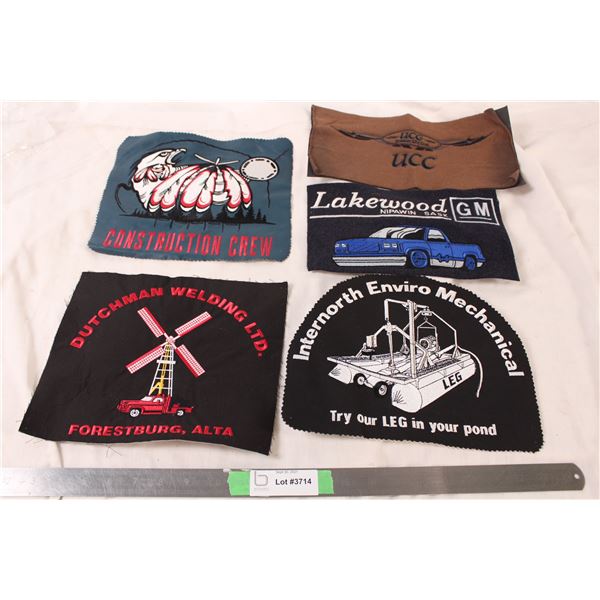 5 jacket patches