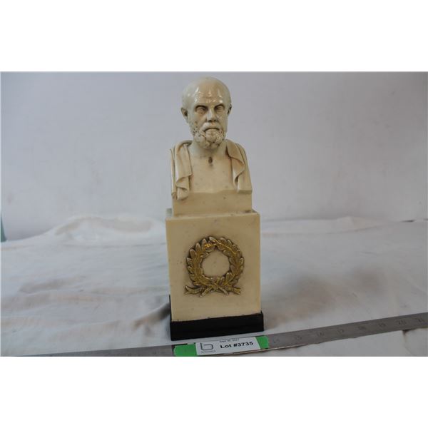 Greek or Roman 11.5" bust Plaster