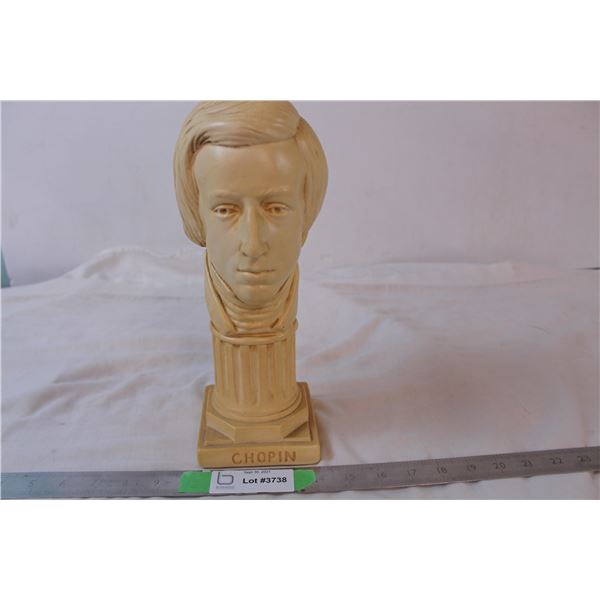 Chopin 11" Bust Plaster