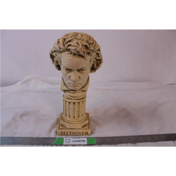Beethoven 12" Bust Plaster
