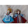 Image 3 : 4 miniature porceline dolls, featuring Ann of Green Gables