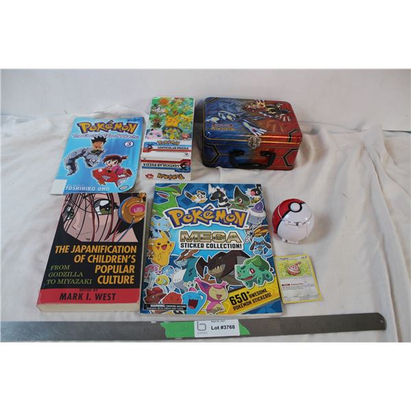 Lot of pokemon items