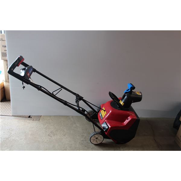 Toro Powercurse, electric snow blower