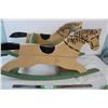 Image 1 : Vintage wooden rocking horse
