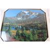 Image 2 : Framed mountain photo - new in box