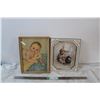 Image 1 : Two framed art prints by different artists, one in box